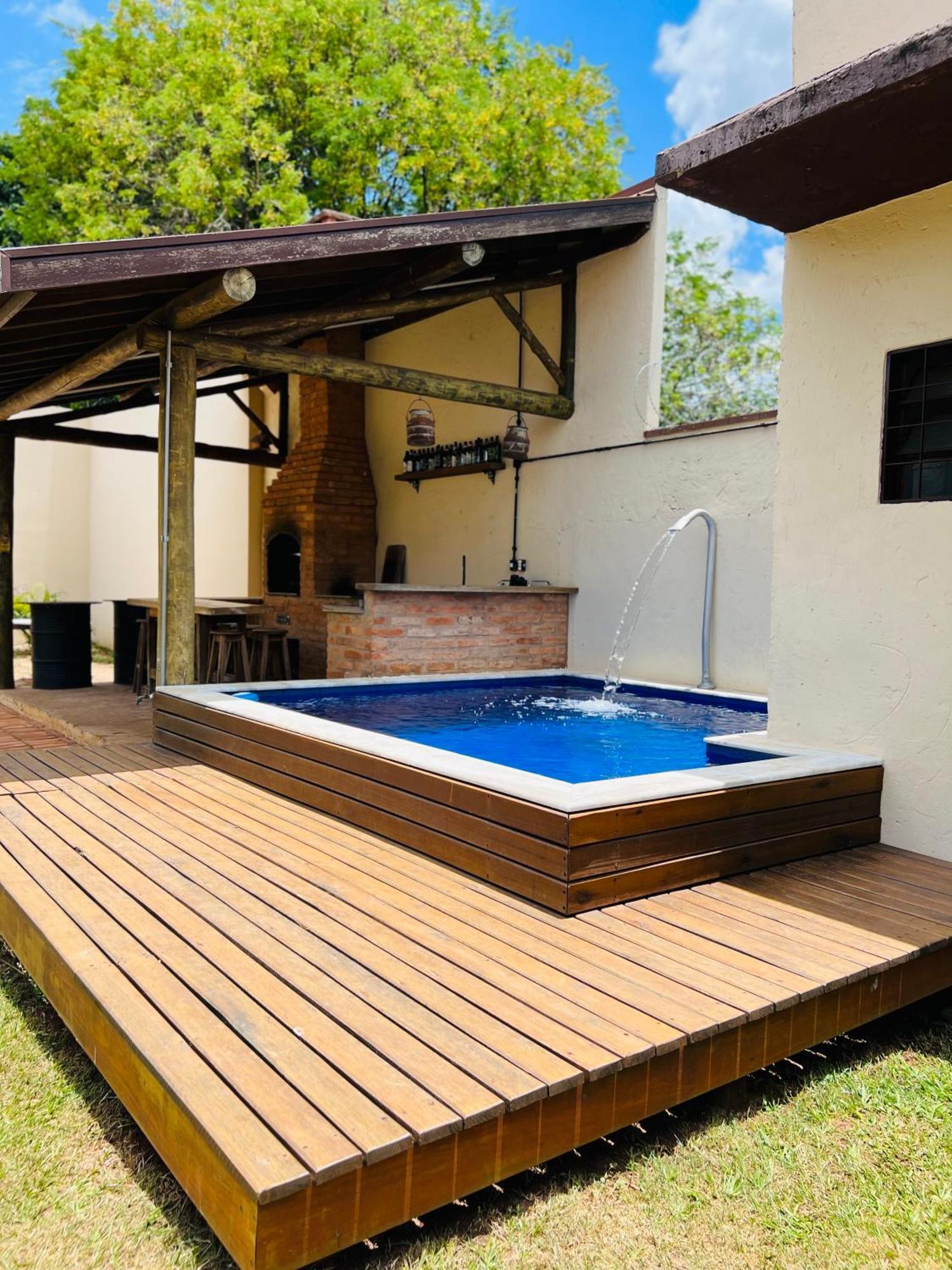 Espaco Ranchao Com Piscina Em Sao Pedro - Sp ภายนอก รูปภาพ