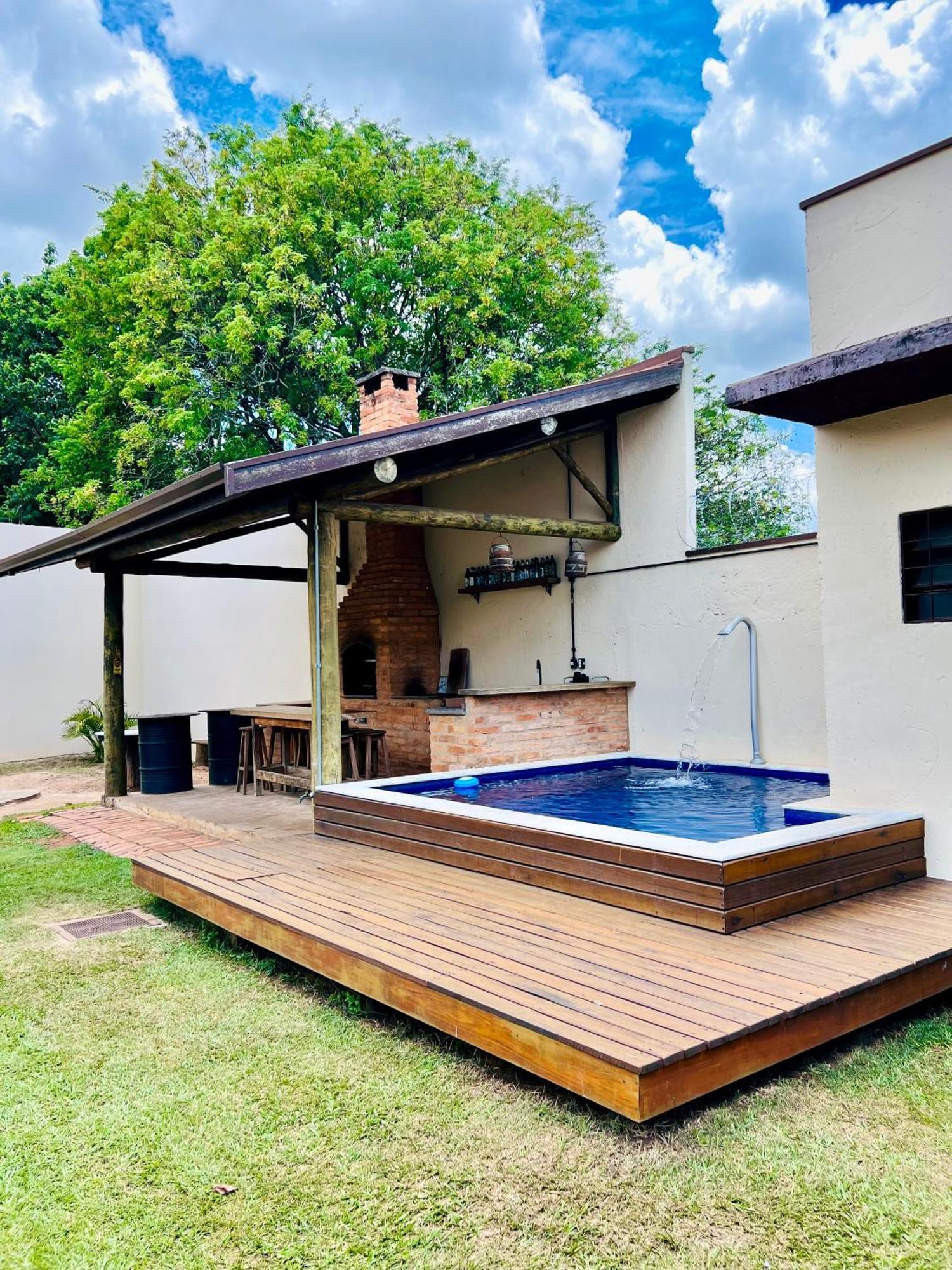 Espaco Ranchao Com Piscina Em Sao Pedro - Sp ภายนอก รูปภาพ